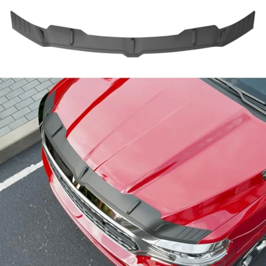 

Hood Protector Compatible with 2019-2026 Dodge RAM 1500 Deflector TPE Hood Shield Replacement for 2019-2023 2024 2025 2026 Dodg