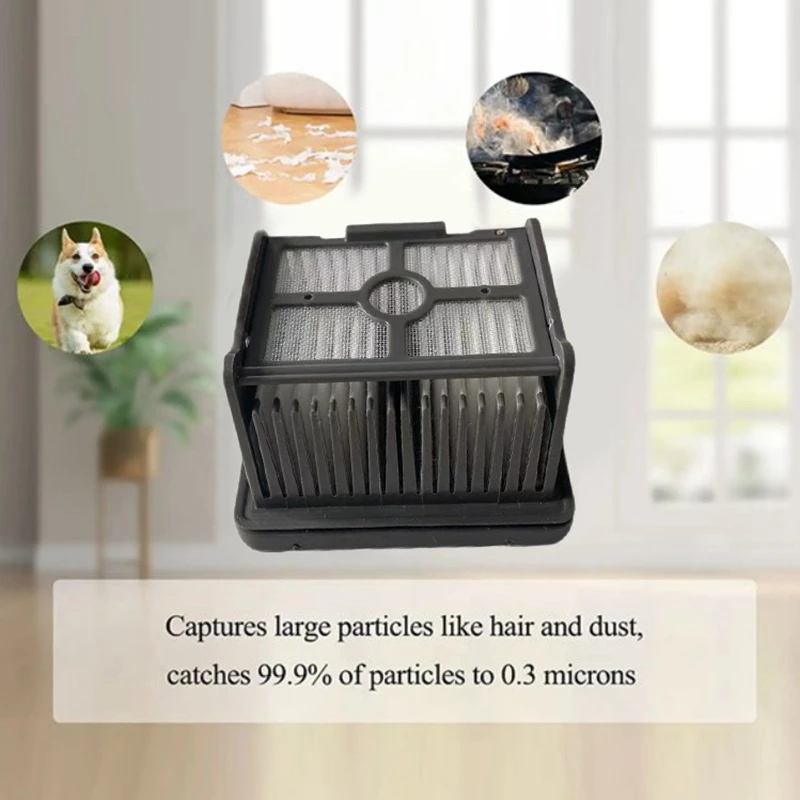 อะไหล่แผ่นกรอง HEPA สำหรับ Xiaomi dreame H12 Pro เครื่องดูดฝุ่นแบบเปียกและแห้งอะไหล่เสริม5ชิ้น