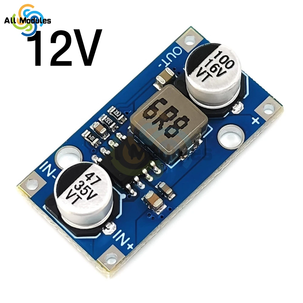 DC 30V to 5V Buck Converter Mini Voltage Regulator Board DC 6-30V Step Down to 5V 9V 12V 3A Power Supply Stabilizer Module