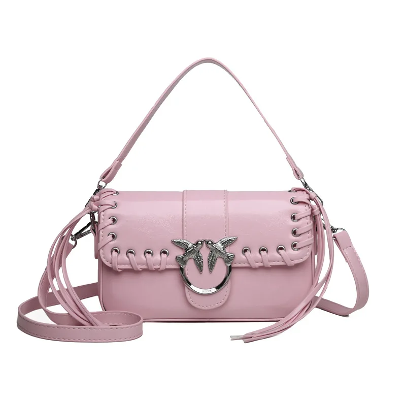 

2023 Новая женская сумка премиум-класса подмышки, высококачественная маленькая квадратная сумка через плечо, элегантная шикарная трансформируемая сумка через плечо