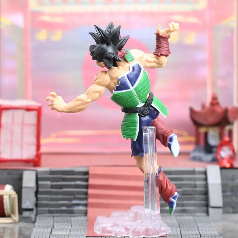 2024 New 22cm Anime Dragon Ball Super Burdock Super Warriors Battle Pose Model Toy Gift Collection Action Figure Pvc Toys