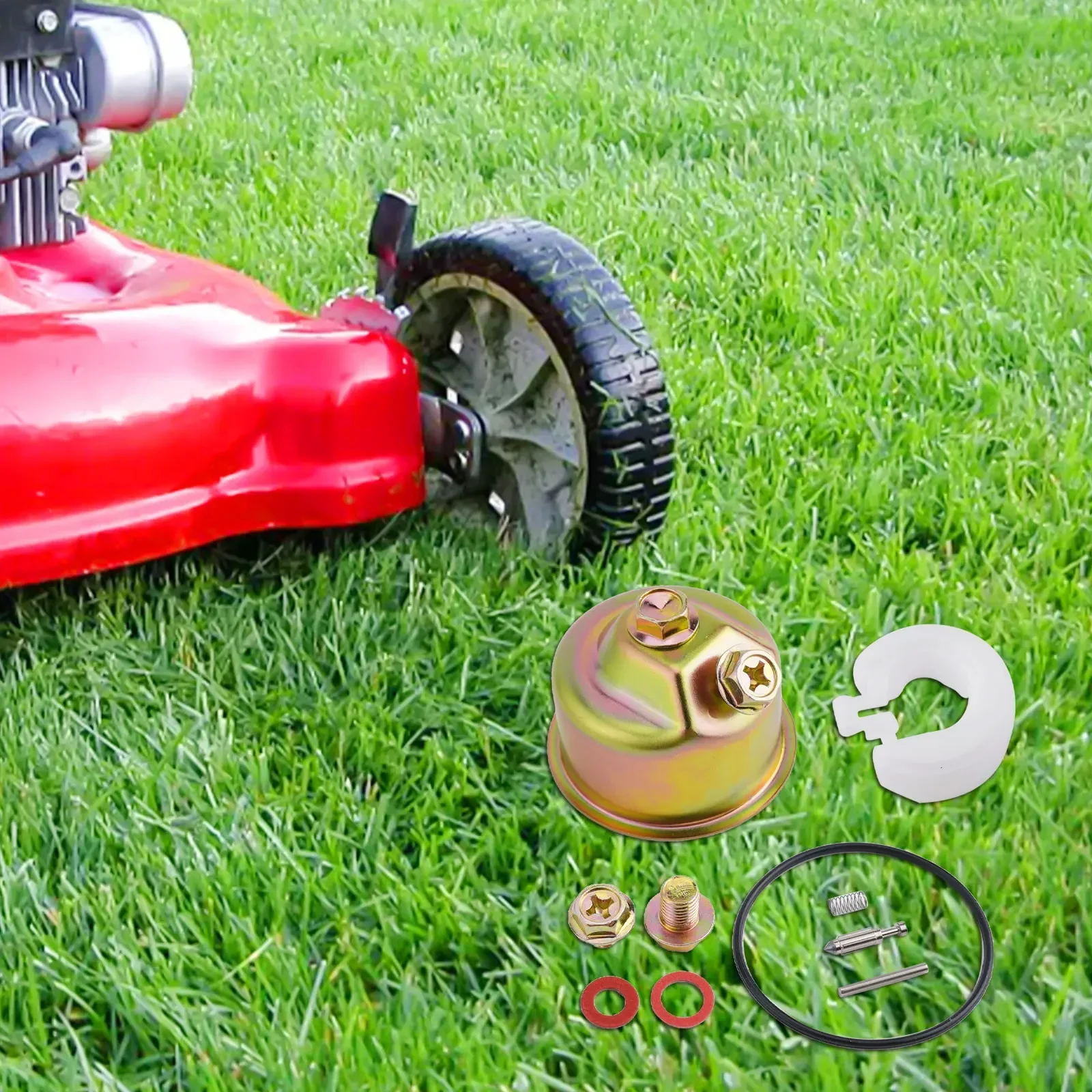 Kit di riparazione carburatore in metallo per kit carburatore GX120 per Honda per GX200 ciotola ago galleggiante guarnizione perno di tenuta parti tosaerba