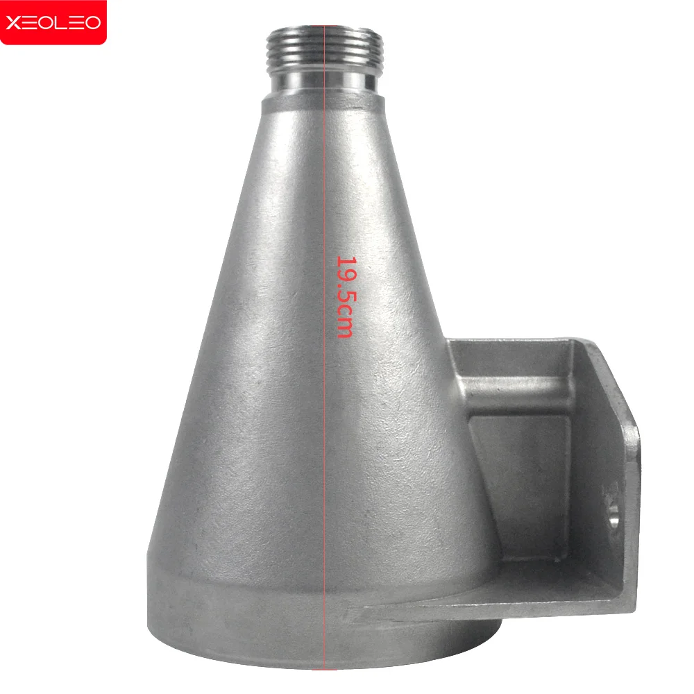 

XEOLEO Ice Cream Mixer Hopper 930ML Ice Cream Mixer Cup Stainless Steel Ice Cream Blender Part