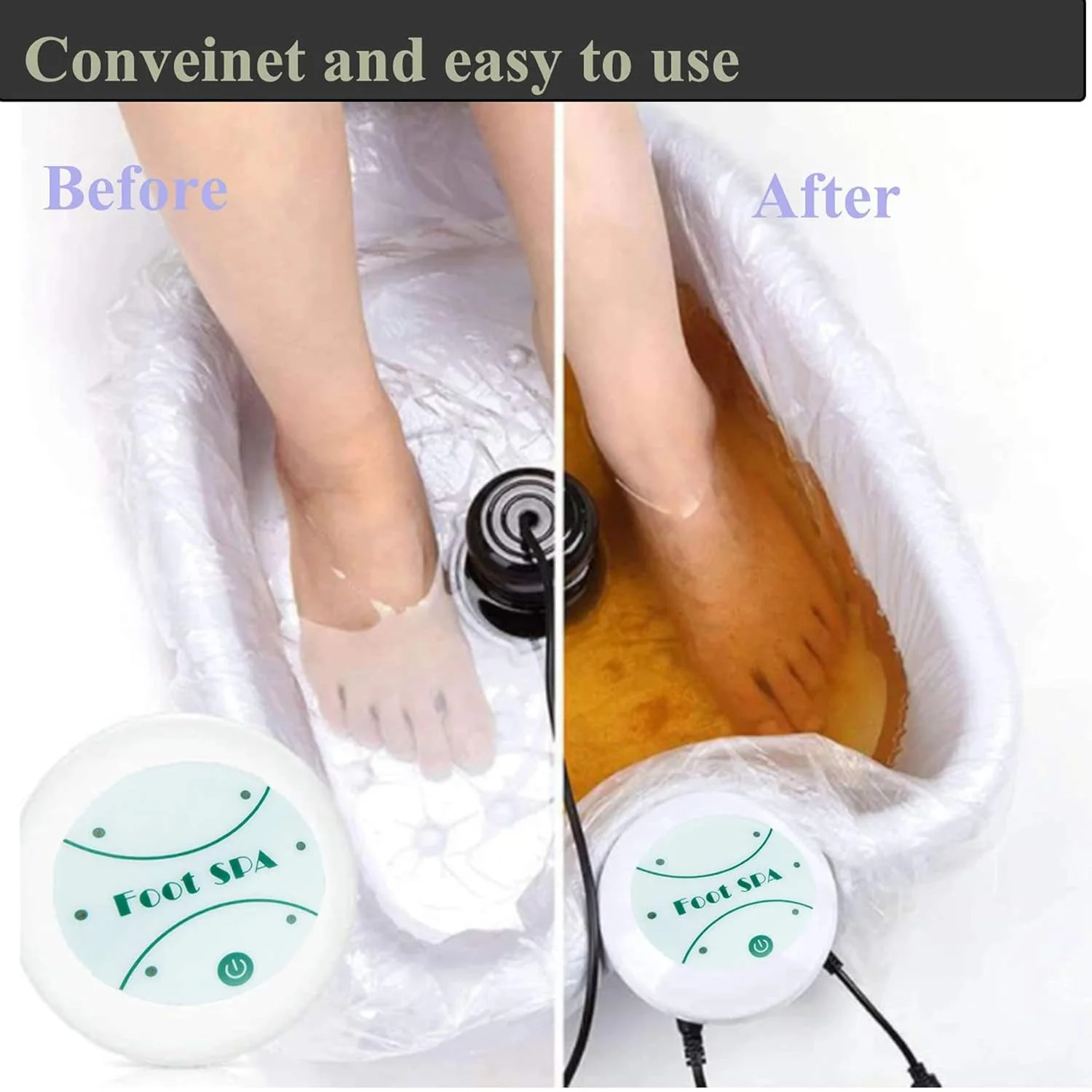 Electric Ion Detox Foot Bath Mini Foot Vibration Massage Water Hydrogen Ion Deep Cleansing Relax Plantar Muscle Enhance Vitality