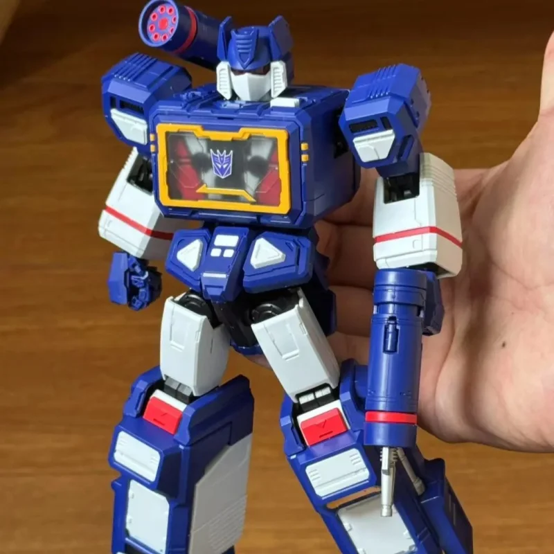 Disponibile Blokees Soundwave Action Edition assemblaggio modello mobile giocattolo G1 Rumble Ravage pacchetto di accessori per attacco ad onde d'urto