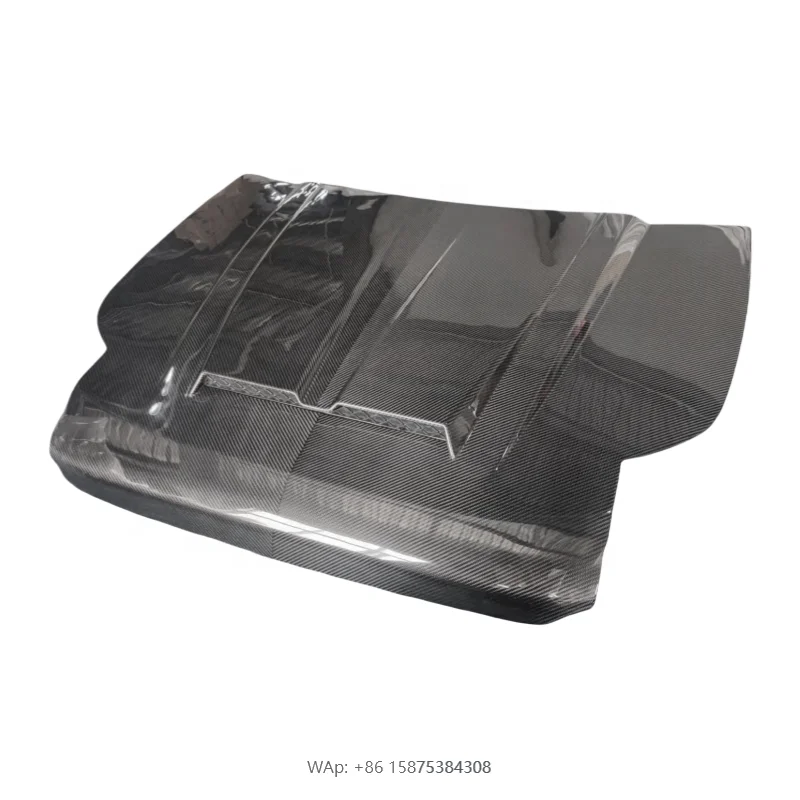 For Defender 90 110 130 Upgrade B Style Dry Carbon Fiber Hood Defender 90 110 130 Upgrade Dry Carbon Fiber Bonnet