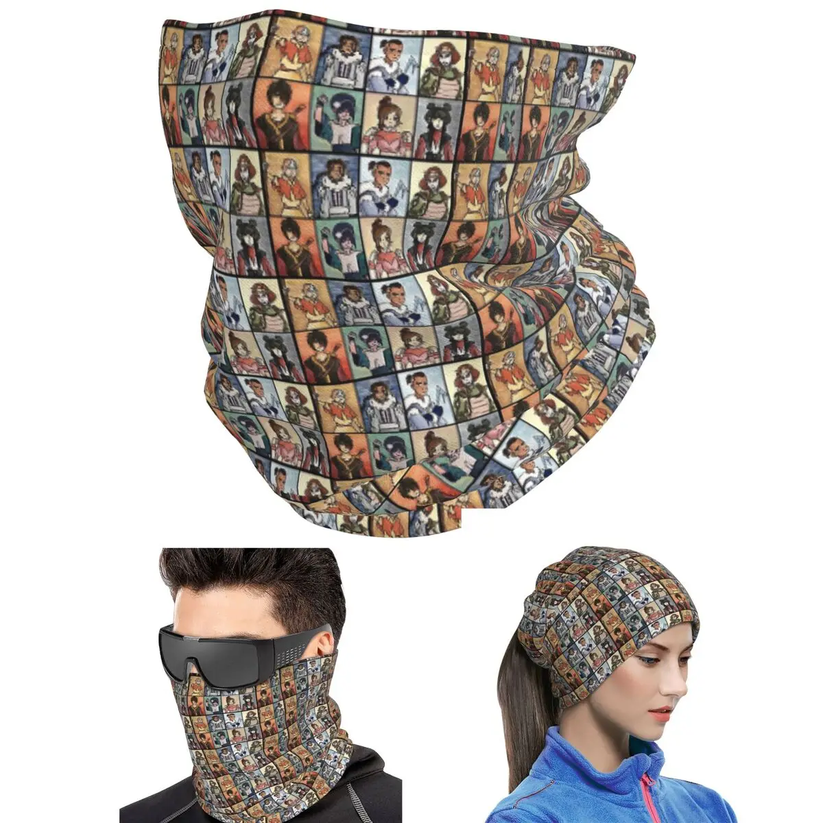 The Last Paintbender Team Avatar Ultimate Bandana Neck Cover Face Scarf Multifunction Headwear For Men Women Adult All Season