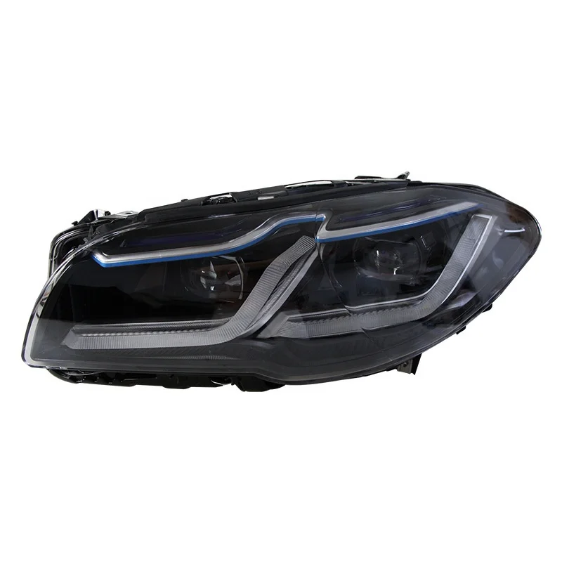 Suitable for BMW 5 11-17  Series F10 headlight assembly F18 modified LED daytime running lights dual-light lens headlights