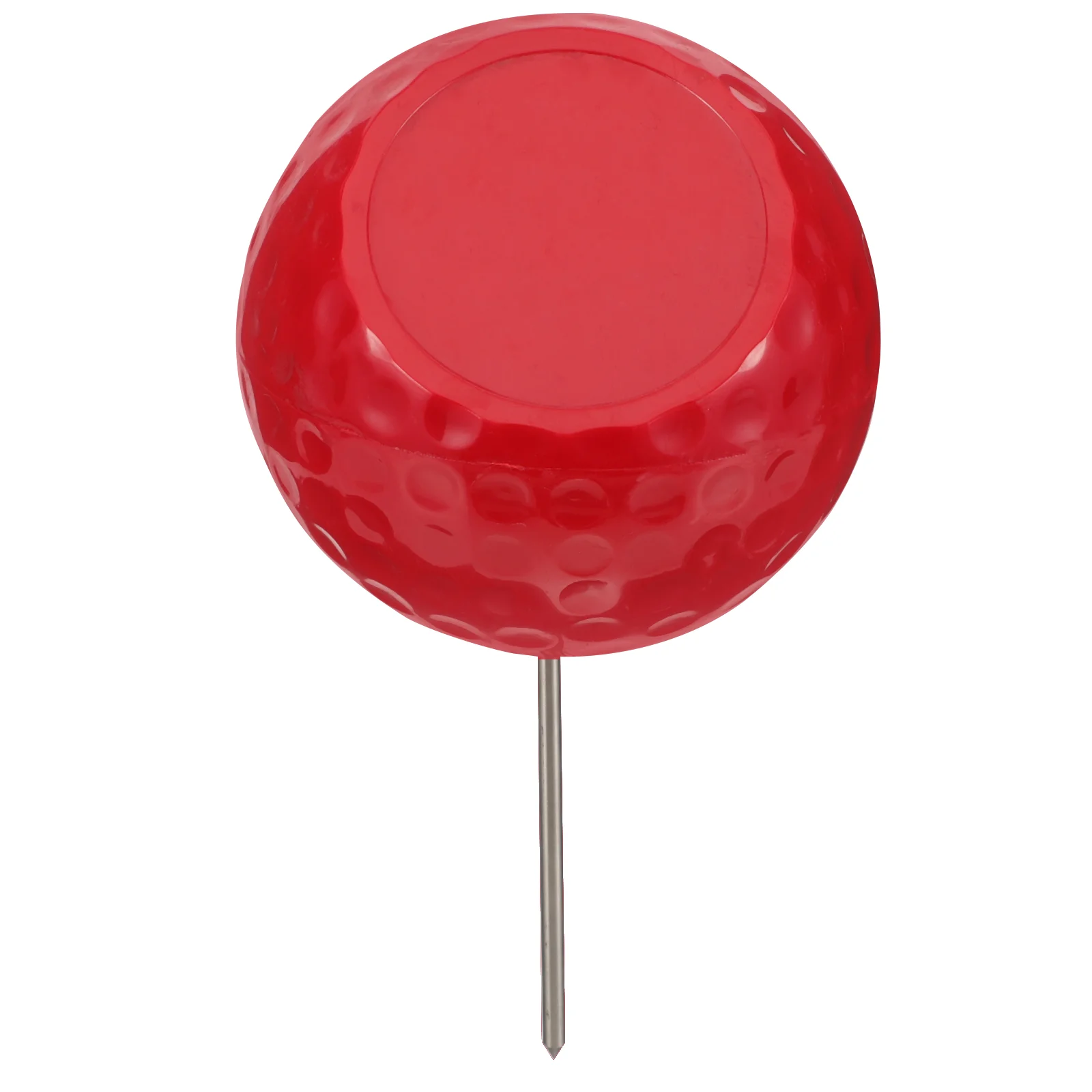 Golf Course Tee Golden Supplies (red Bevel) Vice Balls Golfing Court Marker Golfs Tool