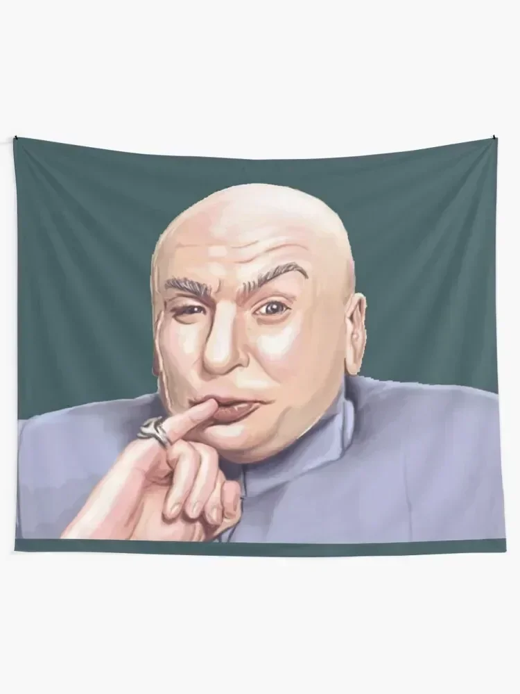 Dr. Evil (Austin Powers) Tapestry Japanese Room Decor Aesthetic Room Decor Korean Tapestry