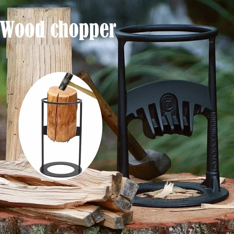 Household Wood Chopper Steel Professional Outdoor Chopping Wood Strong Rust Prevention Camping Tools Natural Hiking Equipment