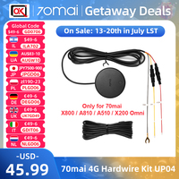 70mai Original 4G Module Hardwire Kit UP04 for 70mai Omni X200 X800 & 70mai A810 Dash Cam & 70mai A510 Cam with 2M Type-C Cable