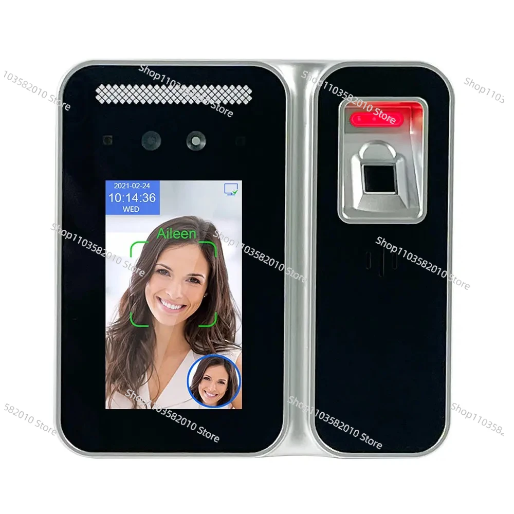 API SDK WiFi TCP/IP AI Face Time Attendance Machine Biometrics RFID NFC Card Fingerprint Access Control System