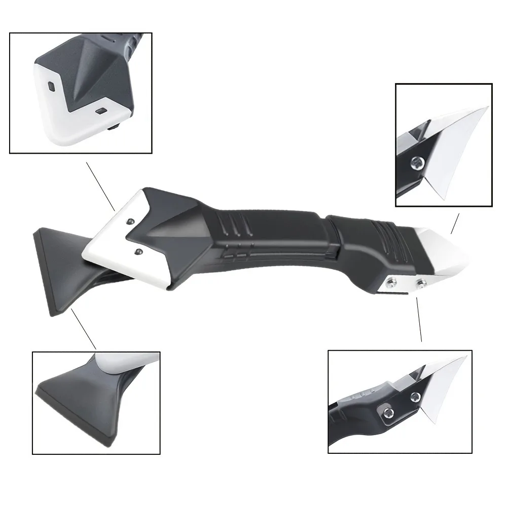 5-in-1-Werkzeugset zum Entfernen von Silikonschaber, Dichtmittel, zum Entfernen von Glatten Fugenmörtel, Handwerkzeug-Set zum Entfernen von Bodenformen – Detail 6
