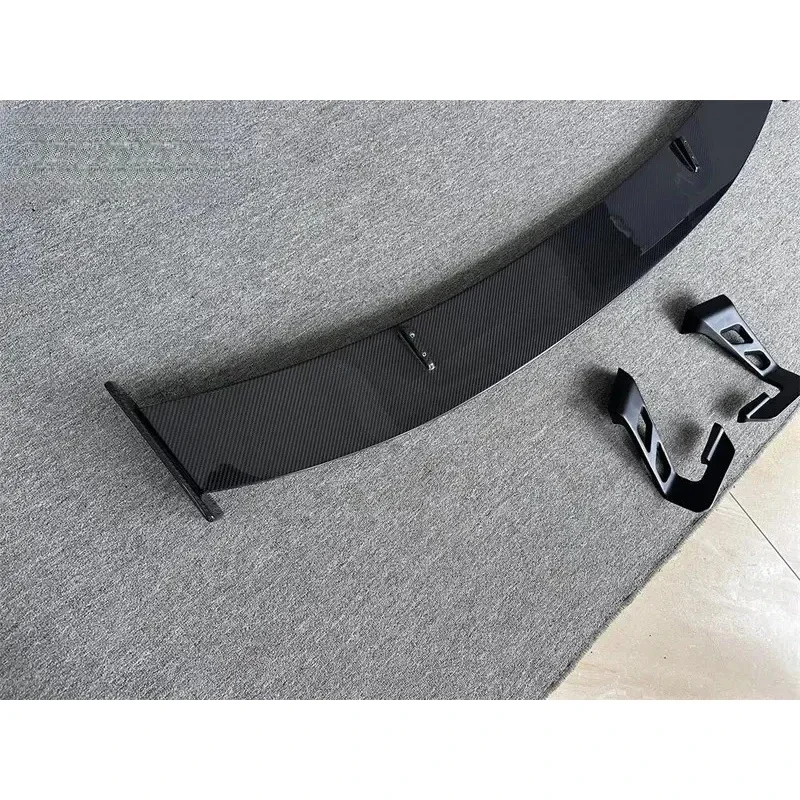 Factory Supply Dry Carbon Fiber Rear Spoiler Trunk Wing Car Exterior Mod Parts