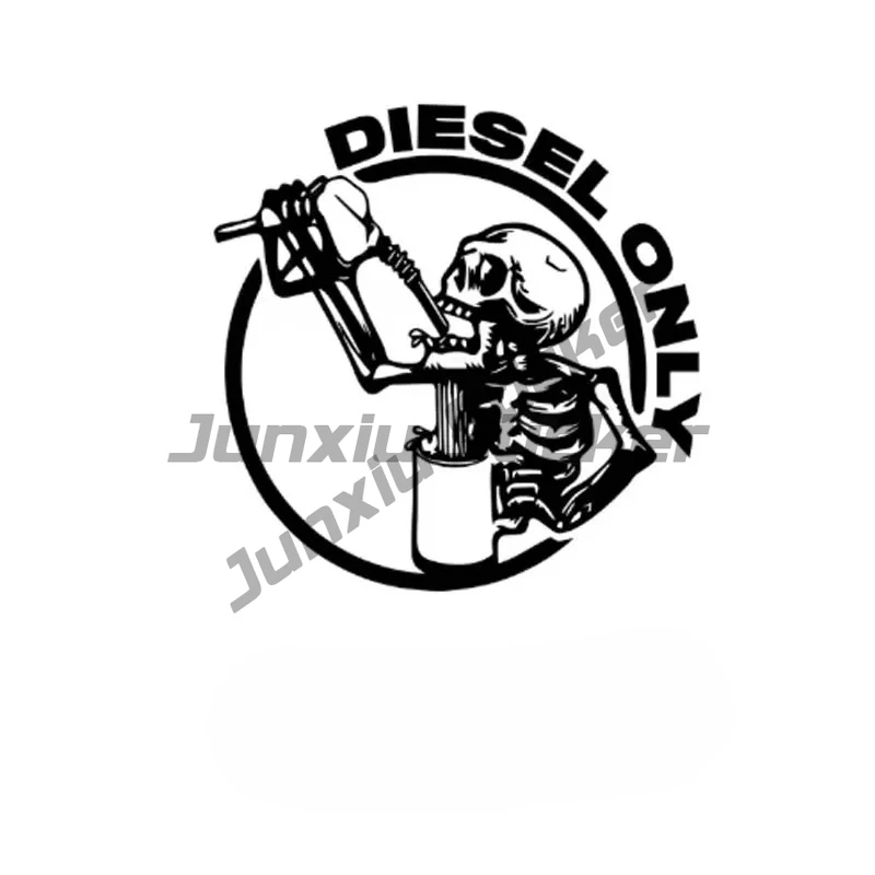 

Creative Sticker Funny ONLY Skull Car Sticker Waterproof Vinyl Decals for Fuel Tank Cap Windshield Decoration