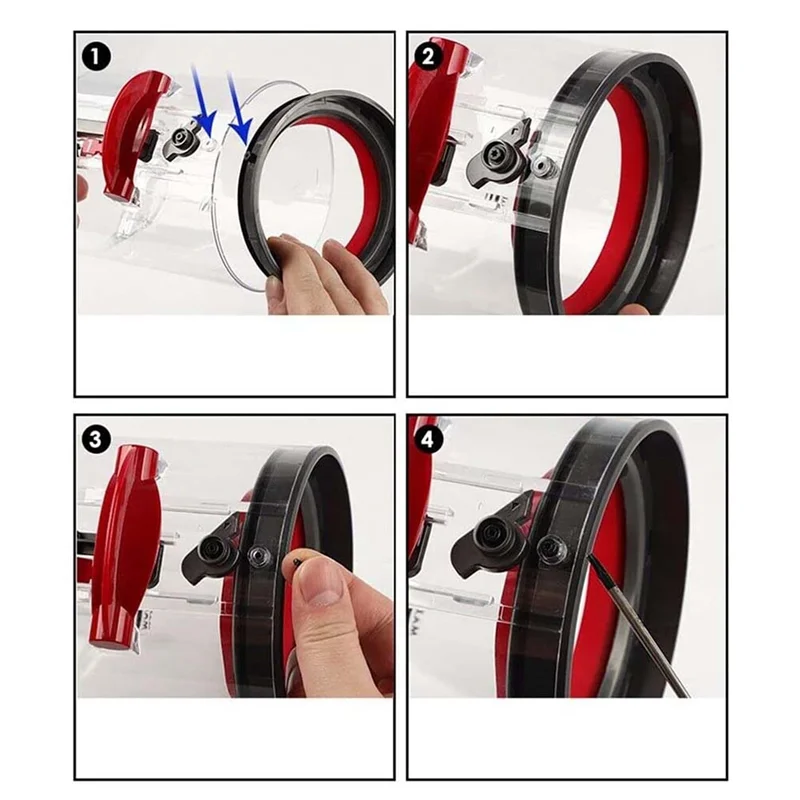 الغبار بن علوي ثابت ختم حلقة استبدال ل V10 مكنسة كهربائية الملحقات