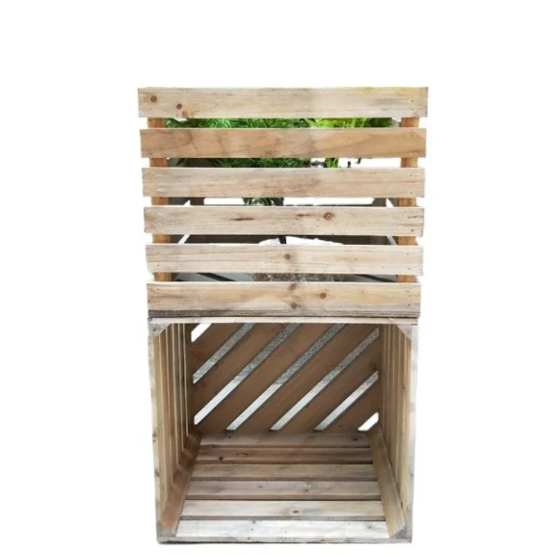 

American country, garden, flower shop, fruit thinning shop, decoration, all-match solid wood storage