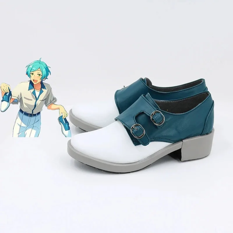

2025 11 New Anime Ensemble Stars Cosplay Boots Shinkai Kanata Shoes Made Halloween Custom