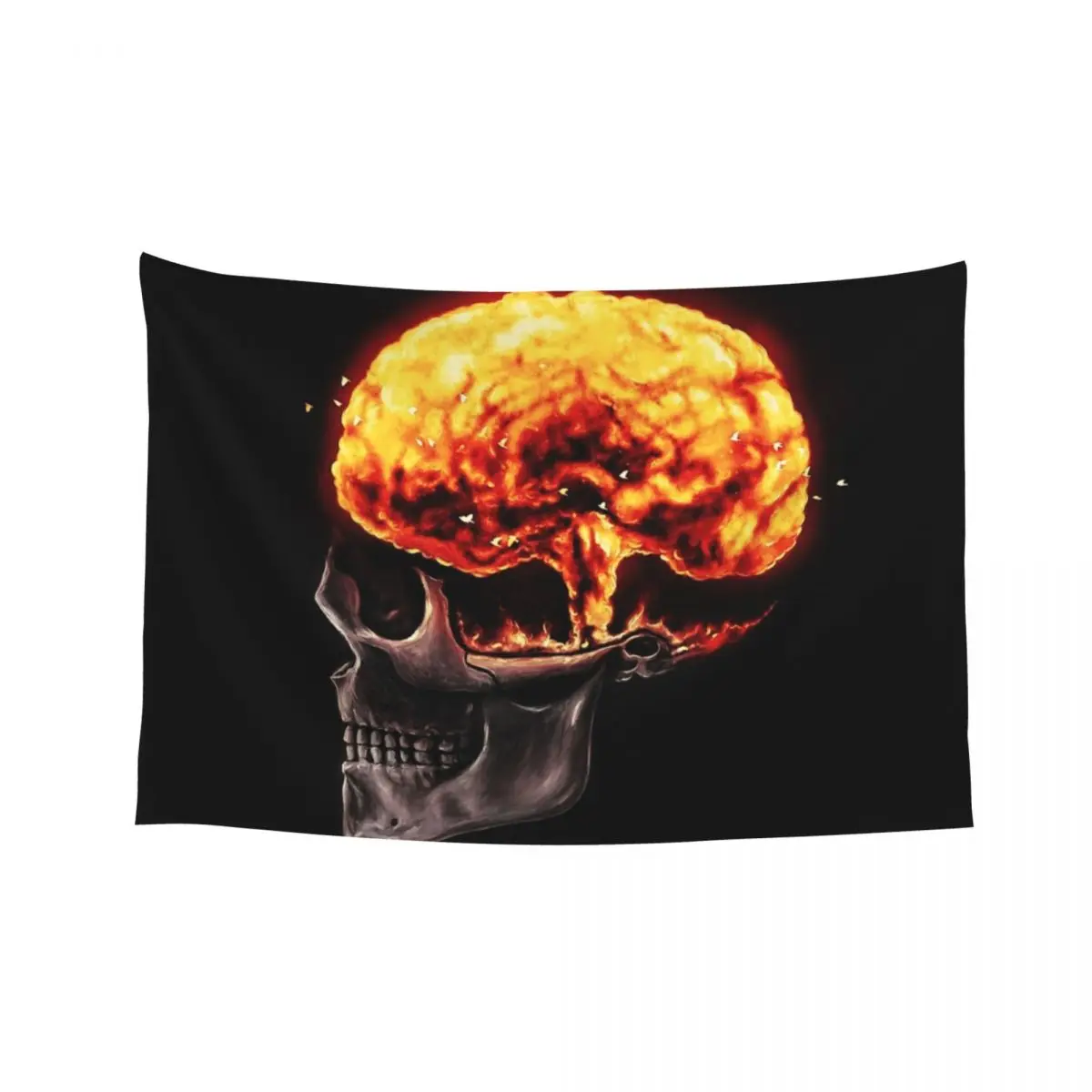 

Mind Blown Tapestry Tapete For The Wall Wall Mural Mushroom Tapestry