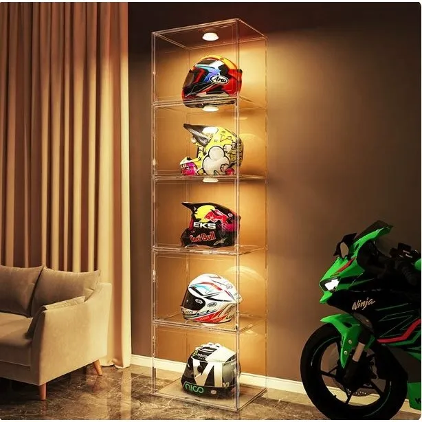 vitrine-de-presentation-pour-casque-de-moto-organisateur-de-chapeaux-pour-usage-domestique-support-avec-cadre-en-plastique-armoire-de-rangement-pour-l'organisation-de-l'equipement-de-moto