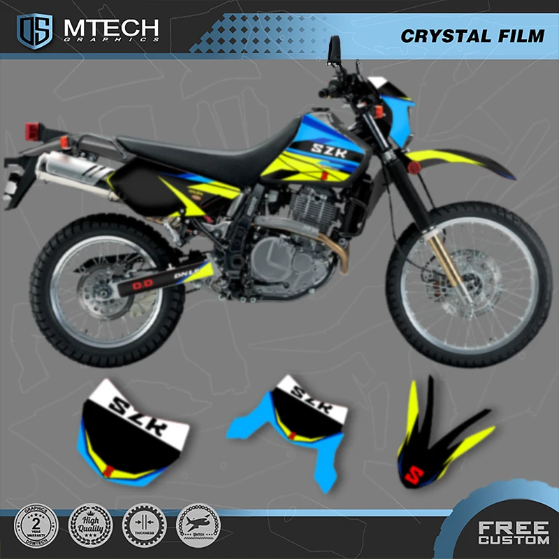 

DSMTECH Custom Team Graphics Decals Stickers Kits For SUZUKI DR650 1996-2014 2015 2016 2017 2018 2019 2020 2021 002