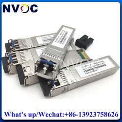 5Pcs SFP+ 10G LR 1310nm Duplex Dual Fiber 10KM Transceiver,SFP-10G-LR 10GBASE-BX Single-mode LC Optic Module For Novastar