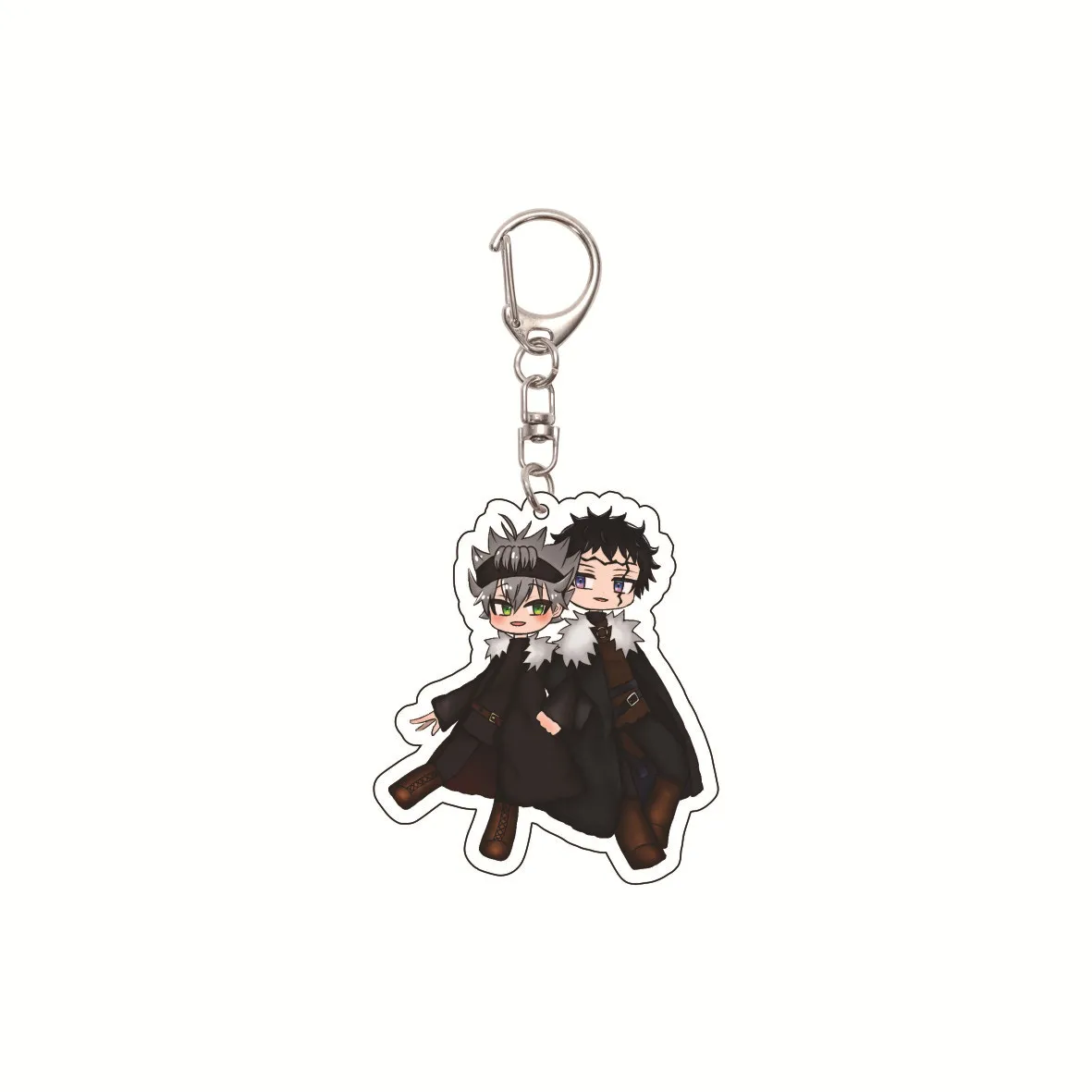 55MM Anime Black Clover Keychain Asta Noell Silva Yami Sukehiro Mimosa Vermilion Luck Voltia Keychain Christmas Gifts view 6