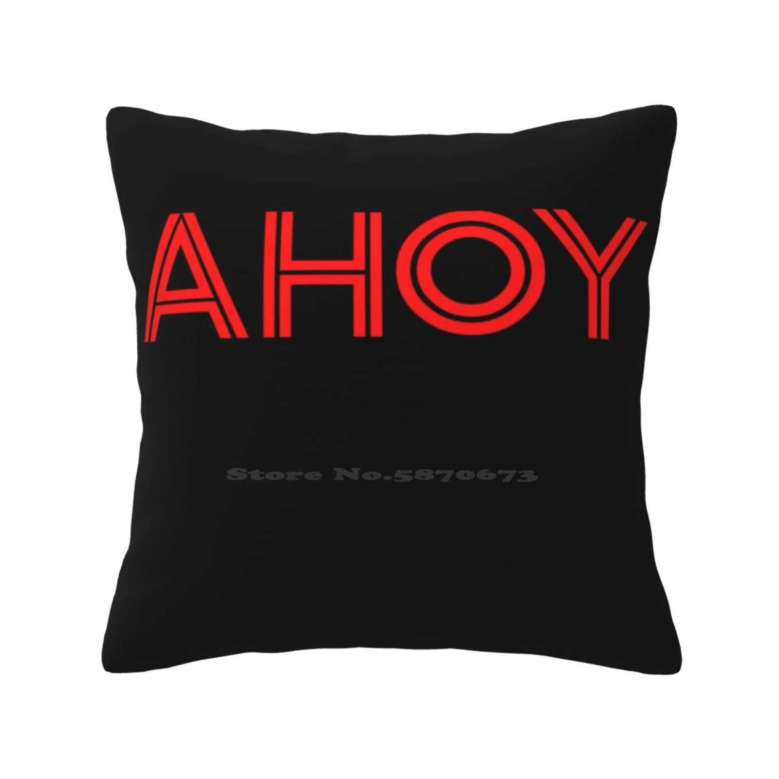 Ahoy-Cruise Ship Soft Comfortable Pillowcase Ahoy Mate Ahoy Cruise Sailor Virgin Cruises Cruise Ship Quotes Cruise Quote Of The