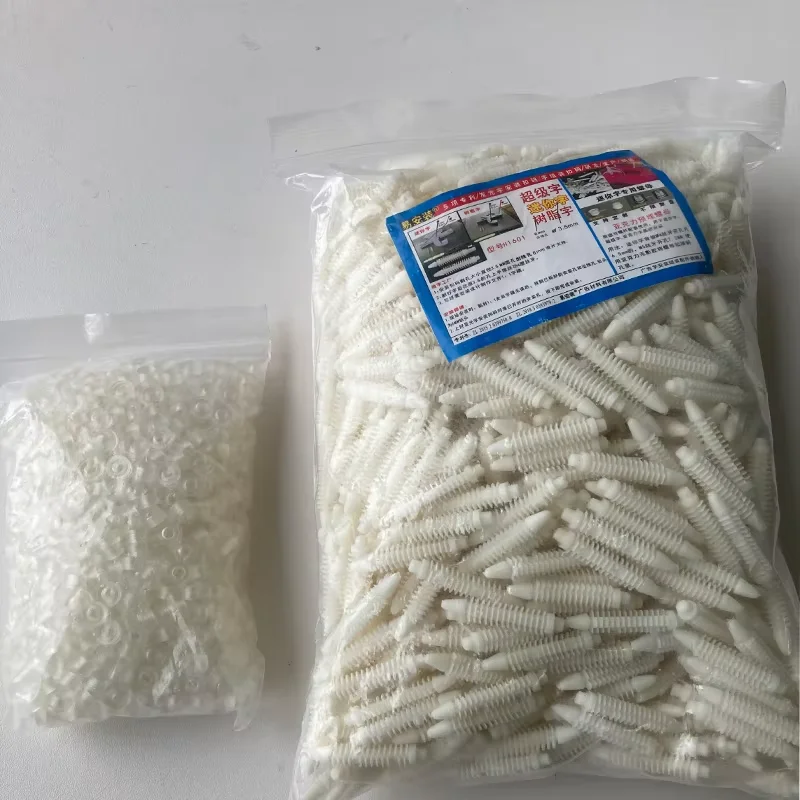 

Новый пластиковый монтажный болт 1601 для букв из эпоксидной смолы и мини-вывесок, не нужна текстура, 1000 шт.