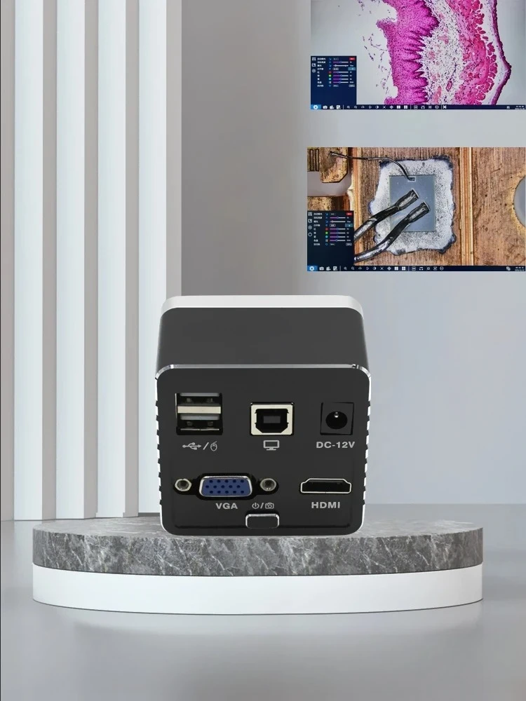 industrial camera frame USB/VGA interface camera with measurement storage, photo and video recording