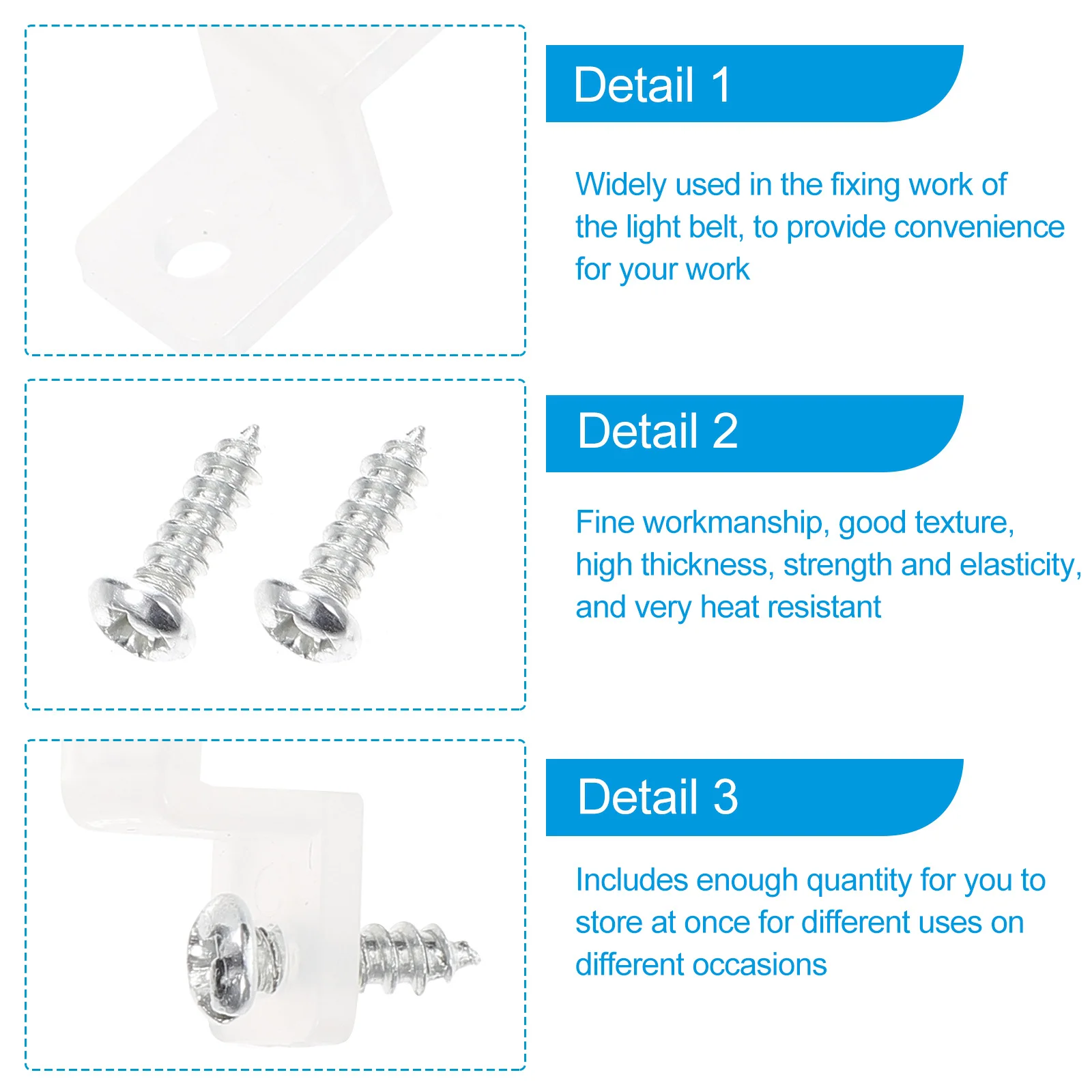 100 قطعة حبل مزدوج الجانب Led في الهواء الطلق قطاع ضوء تصاعد Led قطاع ضوء تحديد تثبيت مقاطع مقاطع ضعف الجانب
