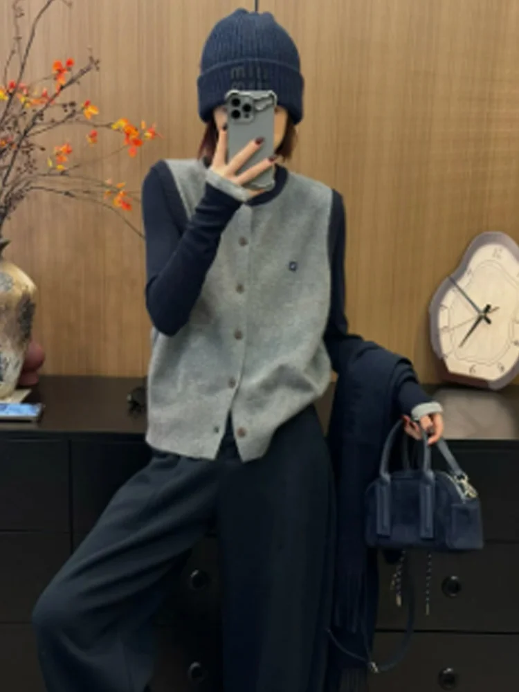 سترة نسائية كاجوال متعددة الاستخدامات ذات زر واحد، تصميم فضفاض للنساء، سترة علوية عارية من ex oulder