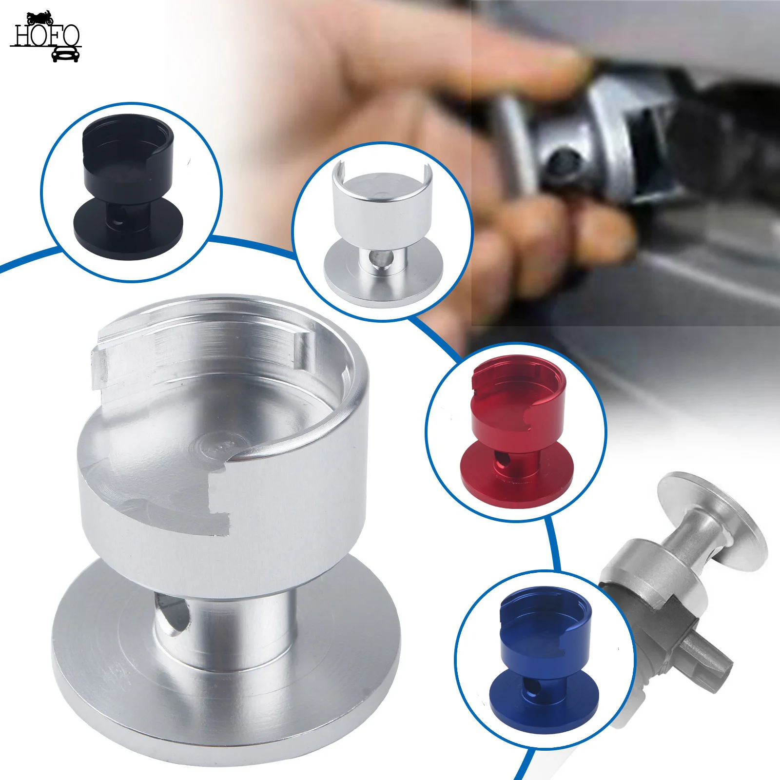 Aluminum Coil Pack Removal Tool Puller Spark Plug Cap FOR BMW RnineT R1250RT R1200GS R1250GS R1200RT R1150RT F700GS F800GS