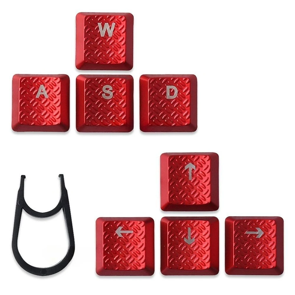 DIY Red Translucent Keycaps for Logitech G913 G915 G813 G815 TKL Mechanical Gaming Keyboard Anti-Slip Keycaps