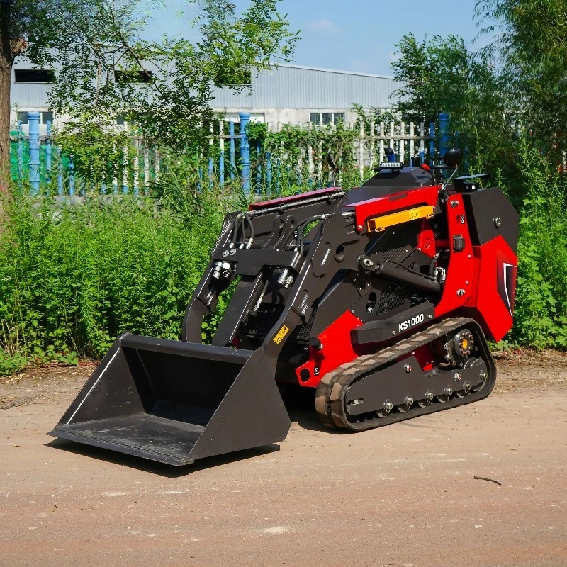 Multifunctional Compact Skid Steer Loader Hydraulic Drive Construction Utility Equipment CE Certified For Engineering Projects