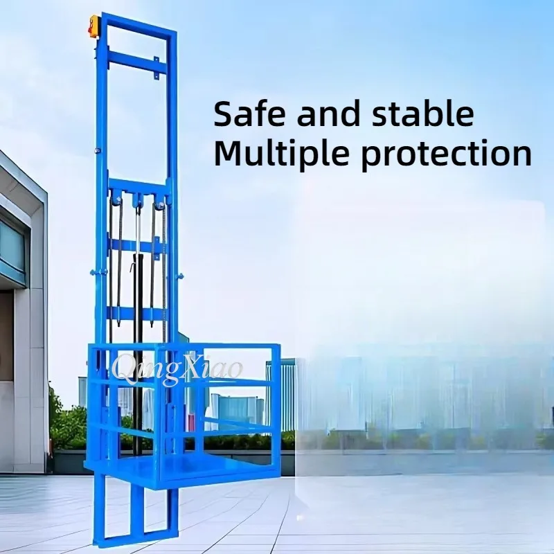 Small Elevator Lift For Commercial And Household Use Simple Freight Elevator For Warehouse And Factory Cargo Transport