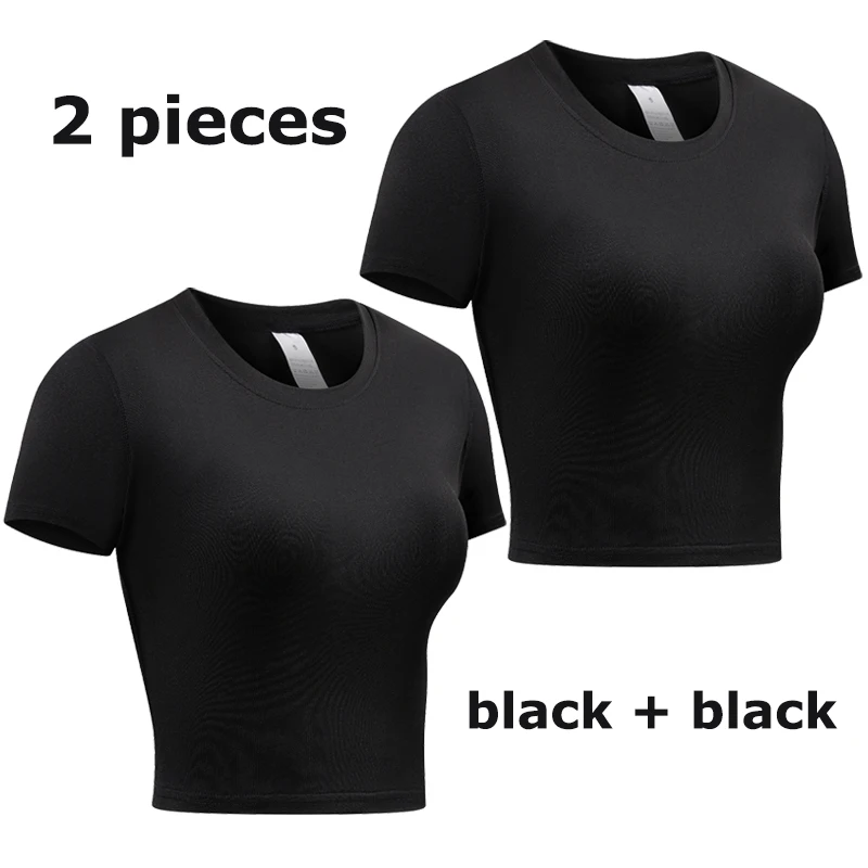 Compression Shirt Short Sleeve Athletic Yoga