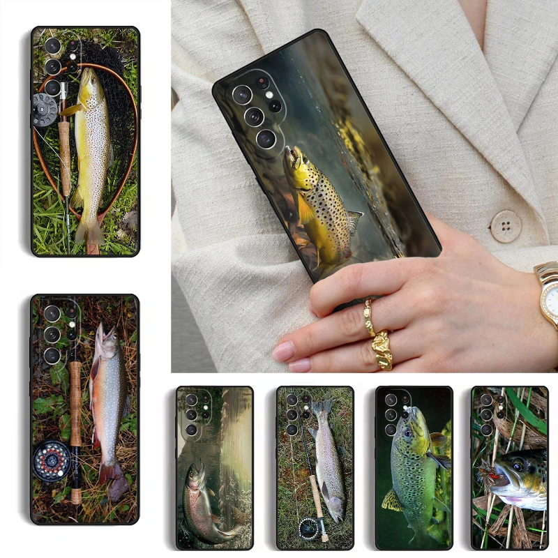 CARP FISHING MOBILE Phone Case for Samsung Galaxy S26 S25 Ultra S24 S23 S22 S21 Plus Note 10 Bumper Cover