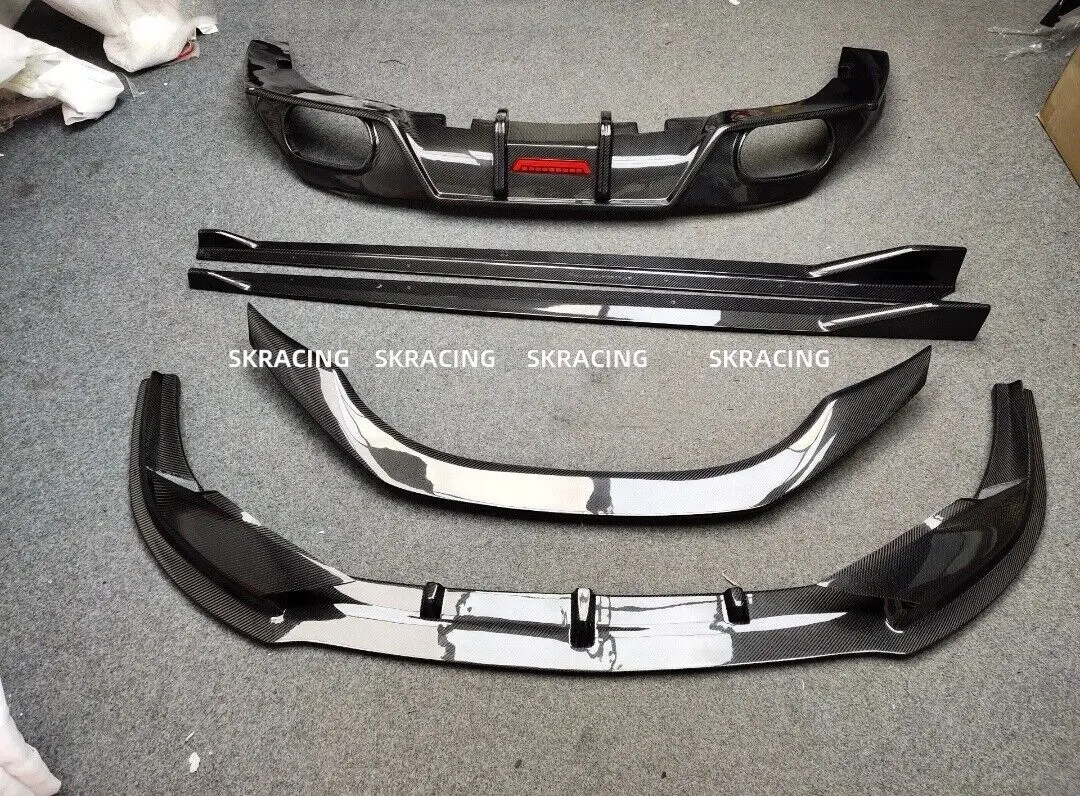 Body Kits For BMW Z4 G29 2019-2022 Real Carbon Fiber Front Rear Bumper Lip Diffuser Side Skirt