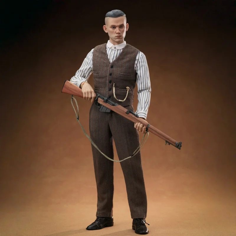 شخصية بيكي بليندرز جون شيلبي - نموذج متحرك من مادة PVC قابل للجمع مع مجموعة ثوب لعبة هدية لمحبي #2