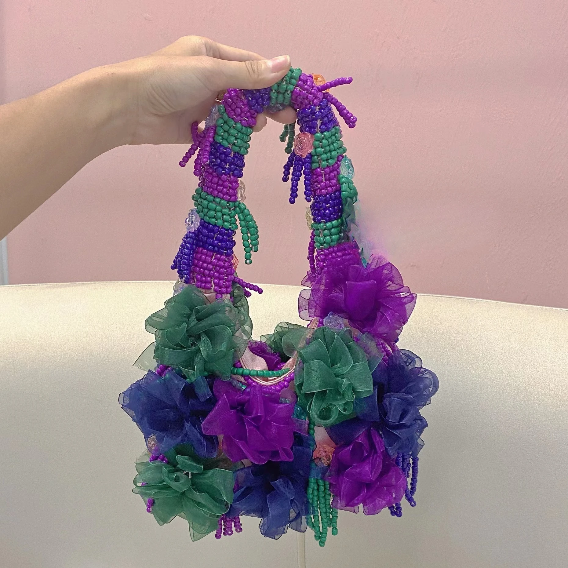 Purple fashion retro flower be - Ethnic Fashion Design review and price