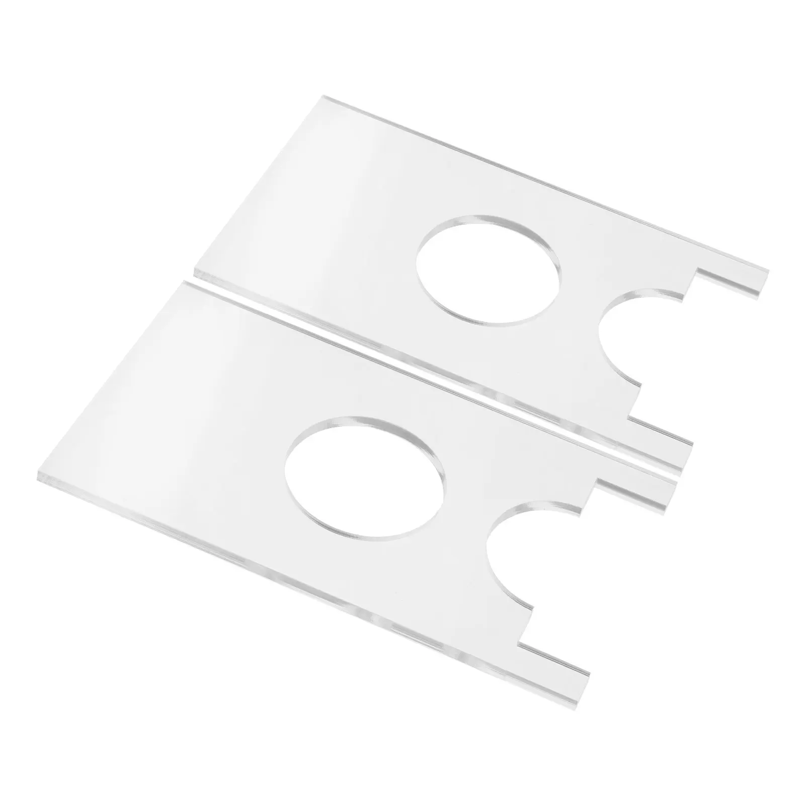 2Pcs Transparent Sofa Stoppers Acrylic Furniture Wall Spacers Gap Fillers Prevent Items Lost Clear Couch