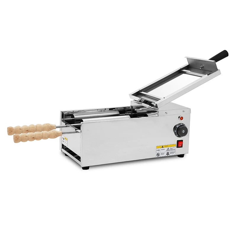 Электрический конус для мороженого, дымоход, машина для приготовления рулетов для торта Kurtos Kalacs, дымоход, гриль, печь для торта