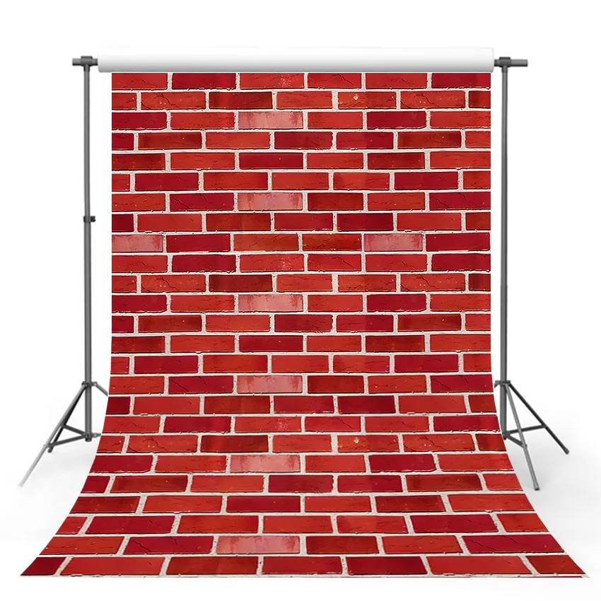 Mehofond Red Brick Wall Photography Backdrop Baby Adult Birthday Party Wedding Graduation Decor Retro Stone Photozone Background