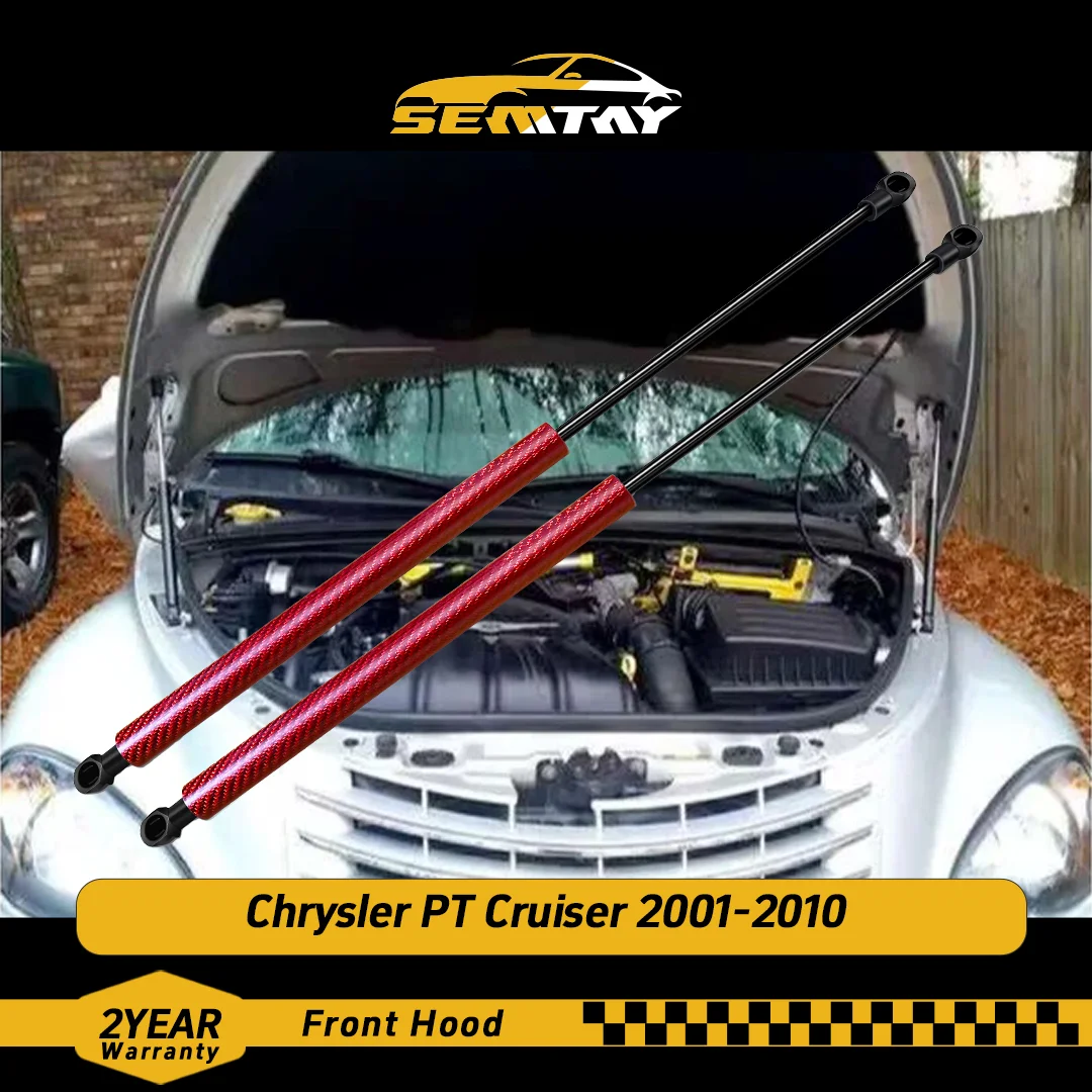 

Стойки капота SEMTAY, совместимые с PT Cruiser 2001-2010, поддержка подъема капота, пружинный амортизатор