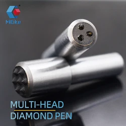 Meike multi-head diamond pen dresser cerchio esterno rettifica fine rettifica grossolana multi-grain diamond alloy lavaggio in pietra naturale