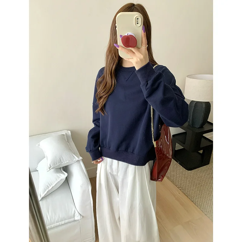 

Толстовка с махровым принтом без шляпы, женская ткань с буквенным принтом, графика, лоскутное, мешковатое, стильное, молодежное, для отдыха, унисекс, простые вставки