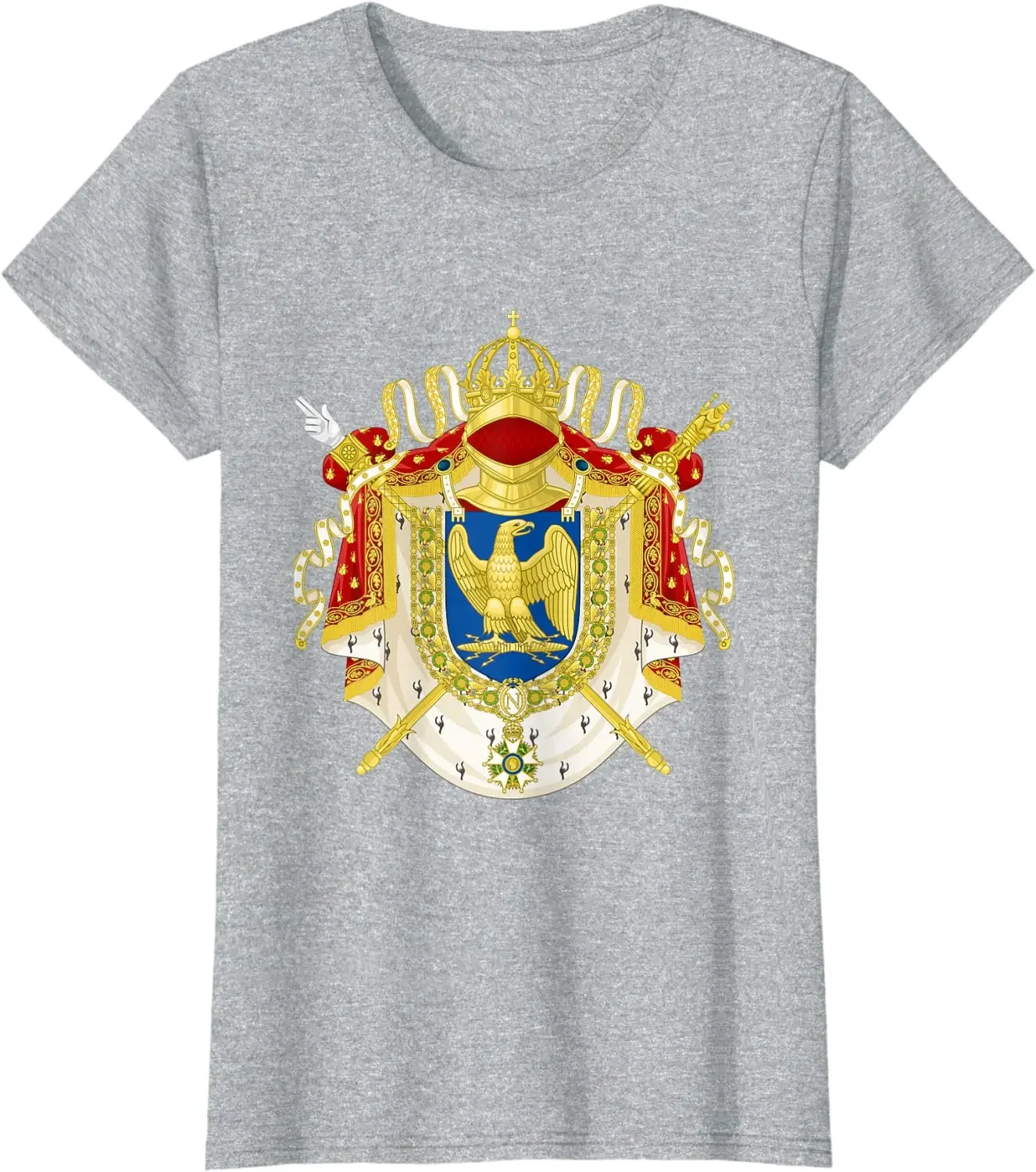 Greater Arms of The First French Empire Napolean T-Shirt 100% Cotton O-Neck Short Sleeve Summer Casual Mens T-shirt Streetwear