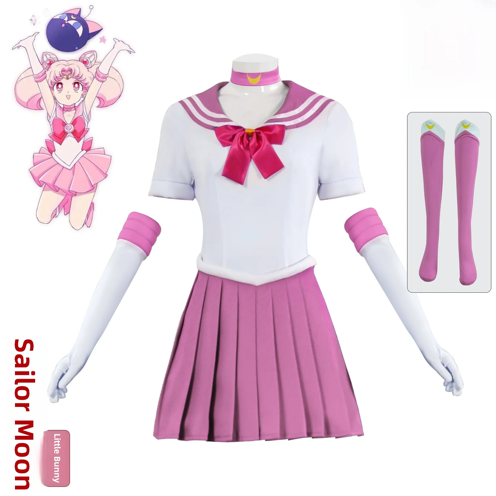 زي بحار للهالوين تنورة تنكرية للعروض المسرحية زي أرنب القمر للفتيات زي موحد لحفلات التنكر واحتفالات الهالوين #1